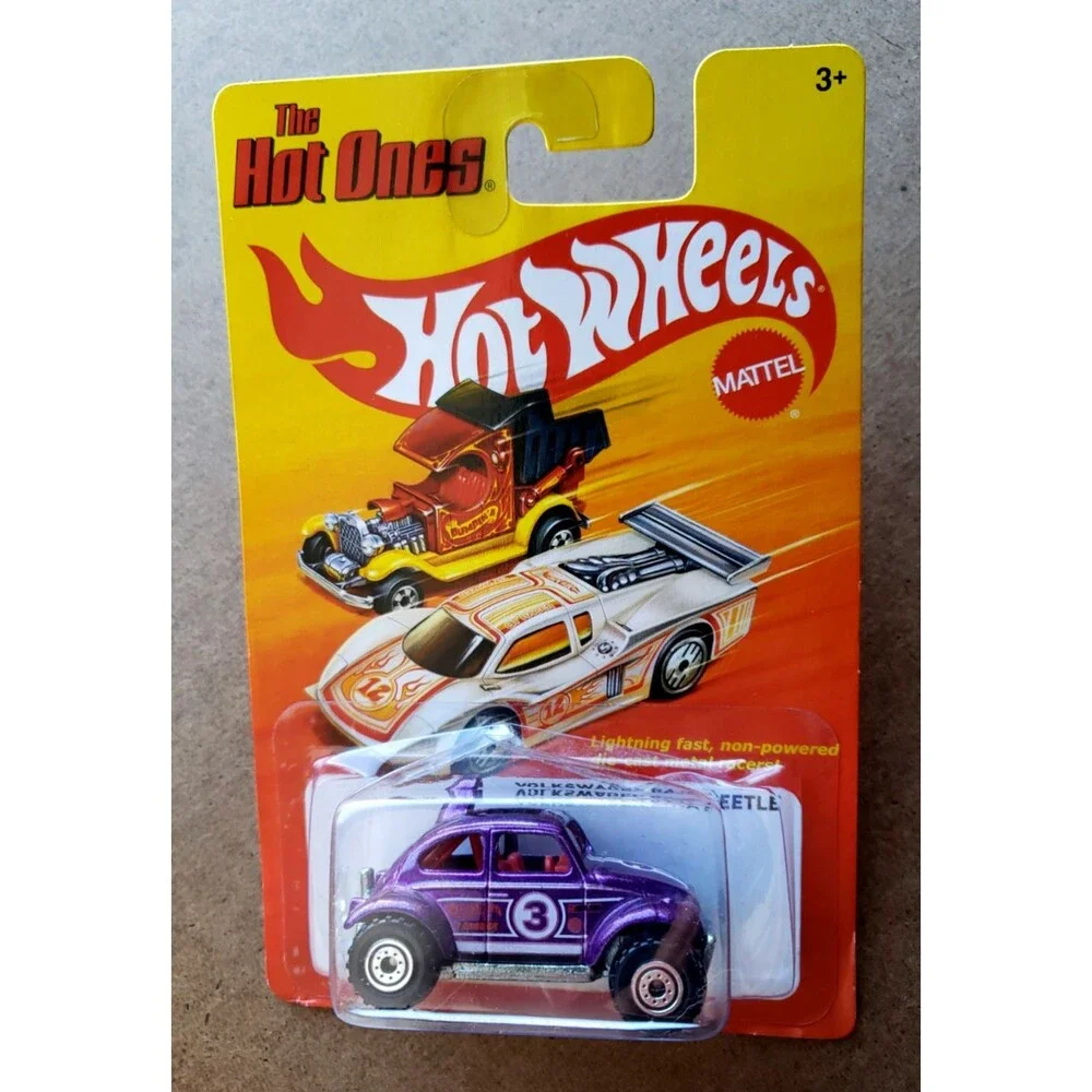2011 Hot Wheels VOLKSWAGEN BAJA BEETLE The Hot Ones Series VW BUG Purple 1:64